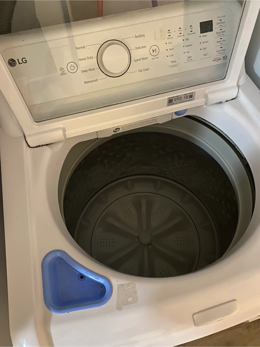 LG Top Load Washing Machine - photo 2