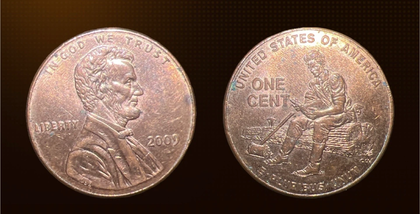 USA Lincoln Bicentennial Years • 2009-S Bronze Proof - photo 2
