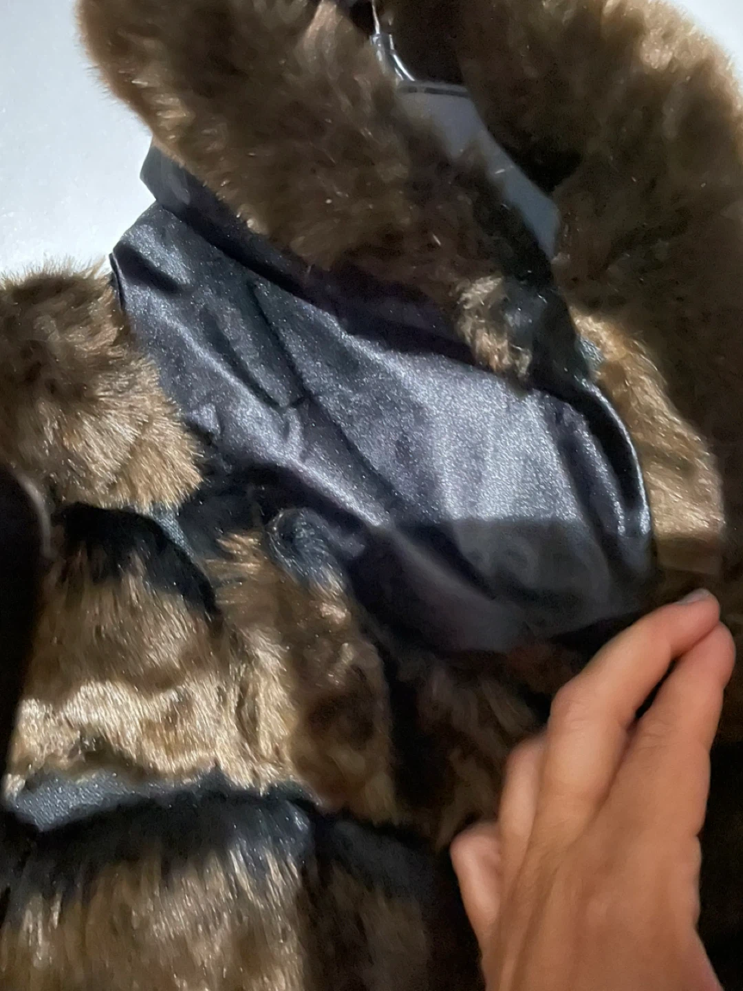 INC International Concepts Faux Fur Coat - Size S - photo 2