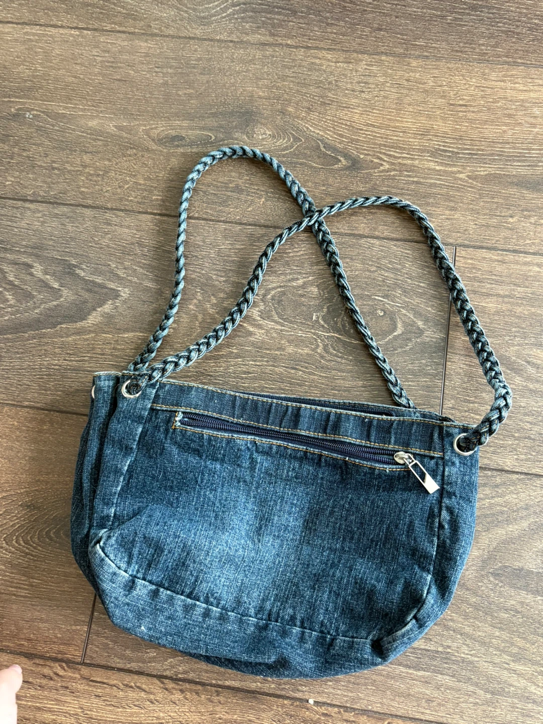 Denim Shoulder Bag - photo 2