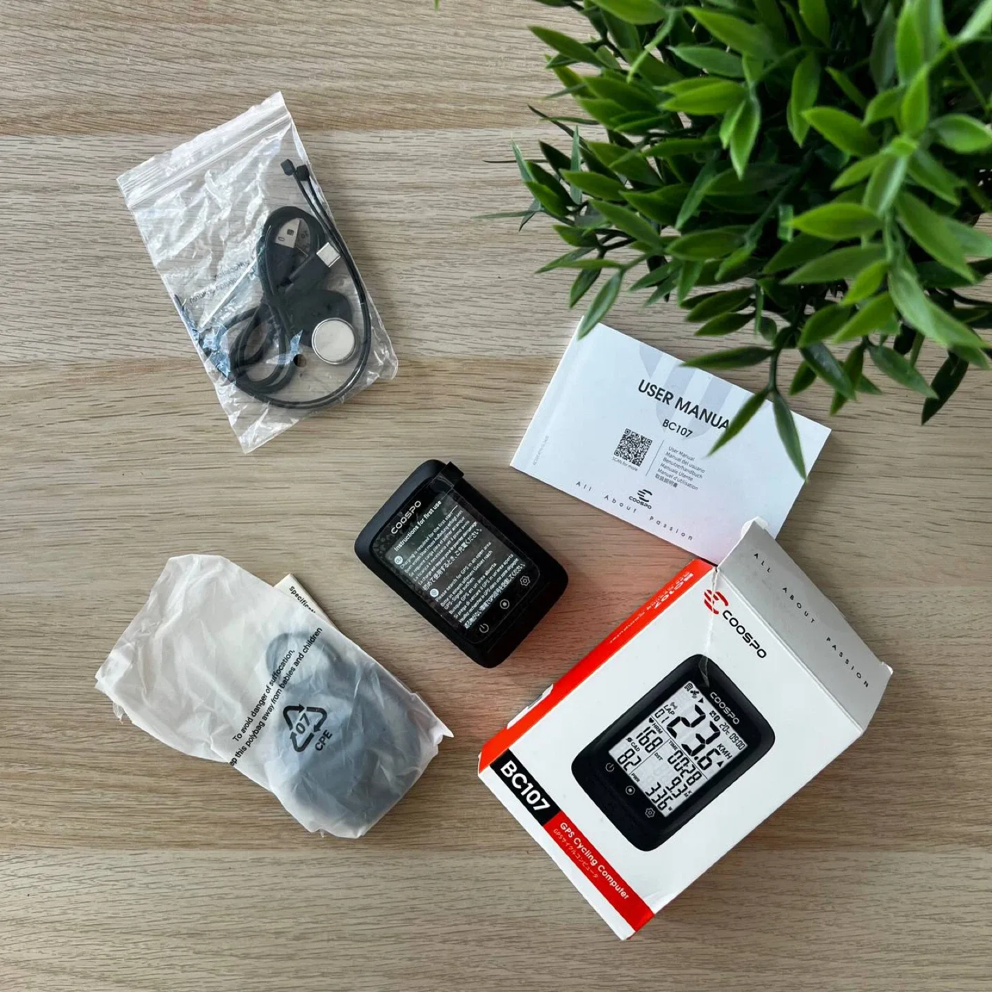 COOSPO BC107 GPS Cycling Computer - New in Box! image indicator(2)