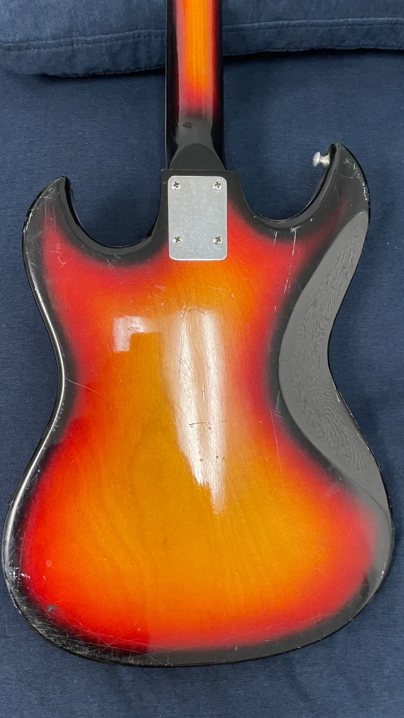 Vintage Sunburst Electric Guitar - Project image indicator(3)