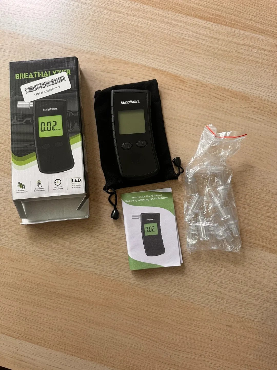 Kungfuren Breathalyzer K99 - New in Box! image indicator(2)