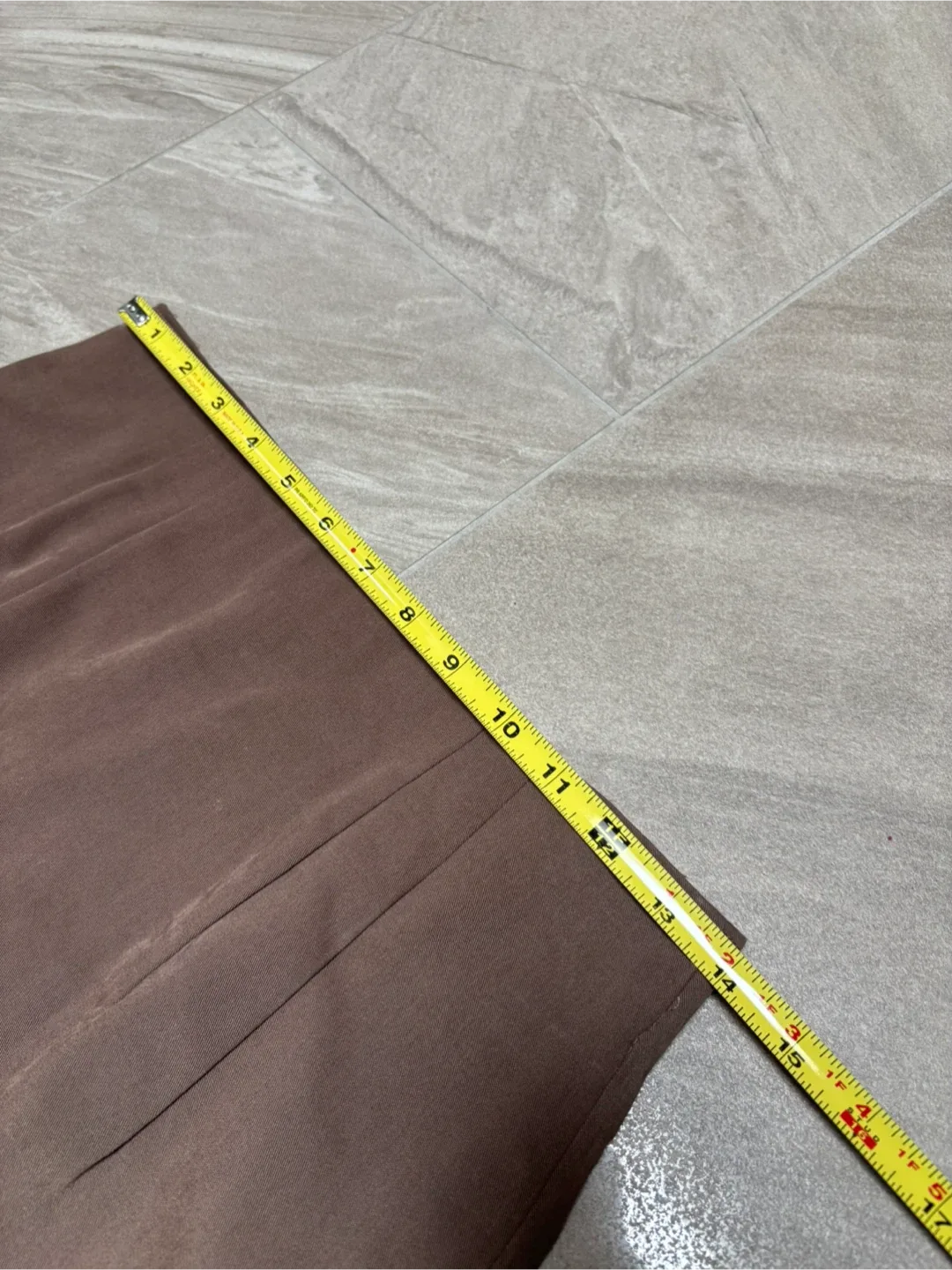 Free Brown Pencil Skirt image indicator(3)