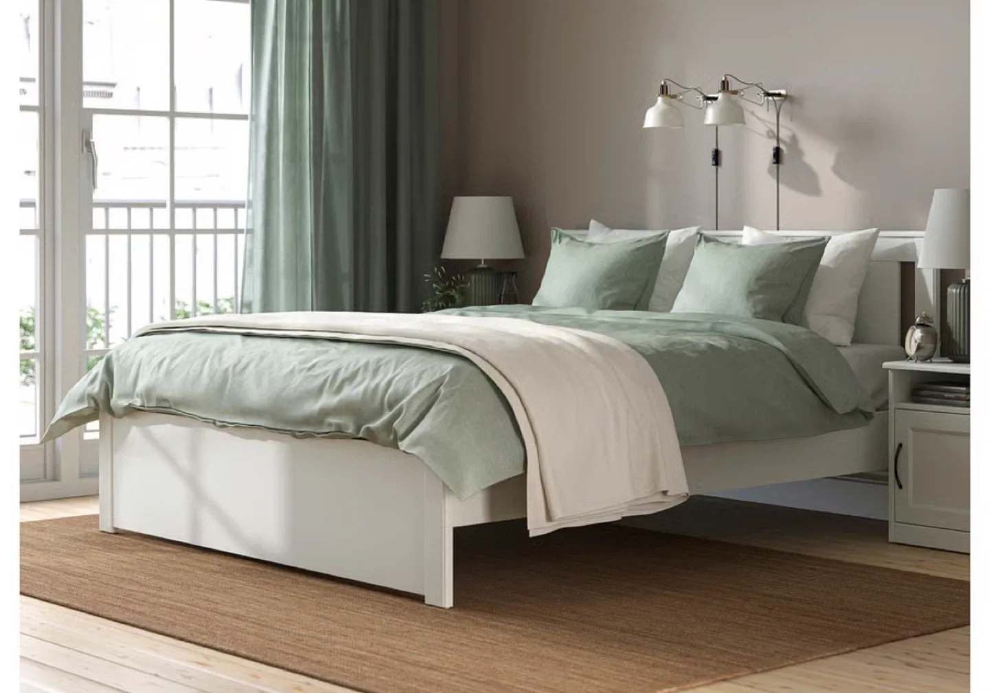 IKEA Queen Size Bed Frame image indicator(6)