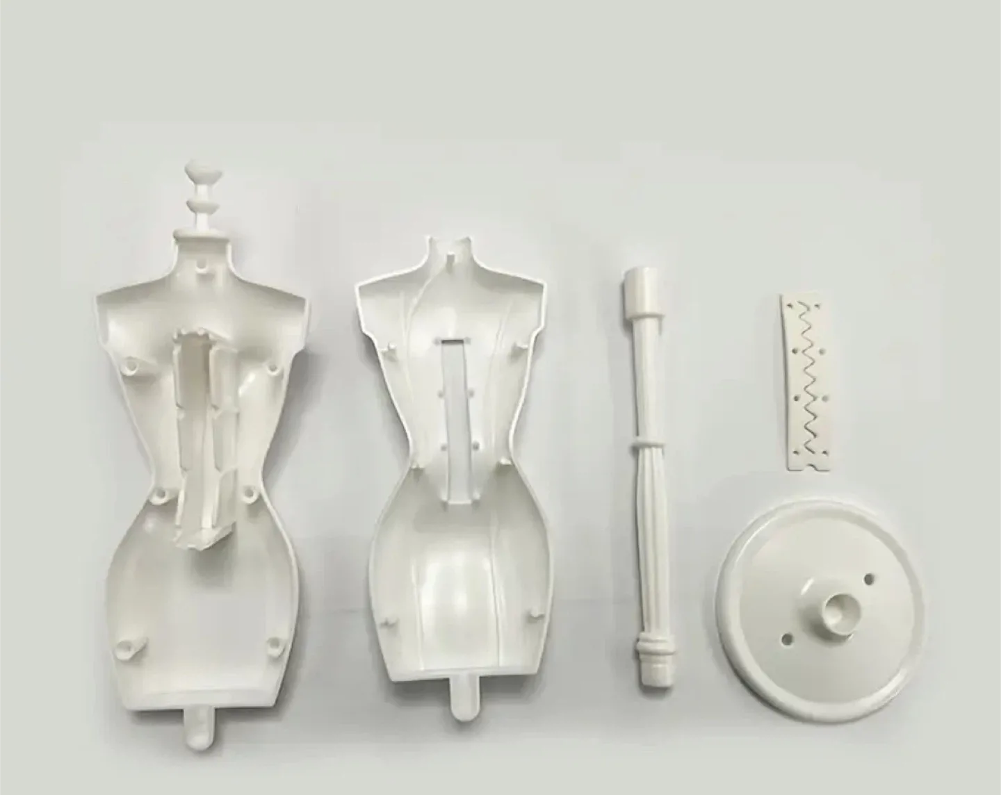 Miniature White Mannequin - 10.63 inch image indicator(2)