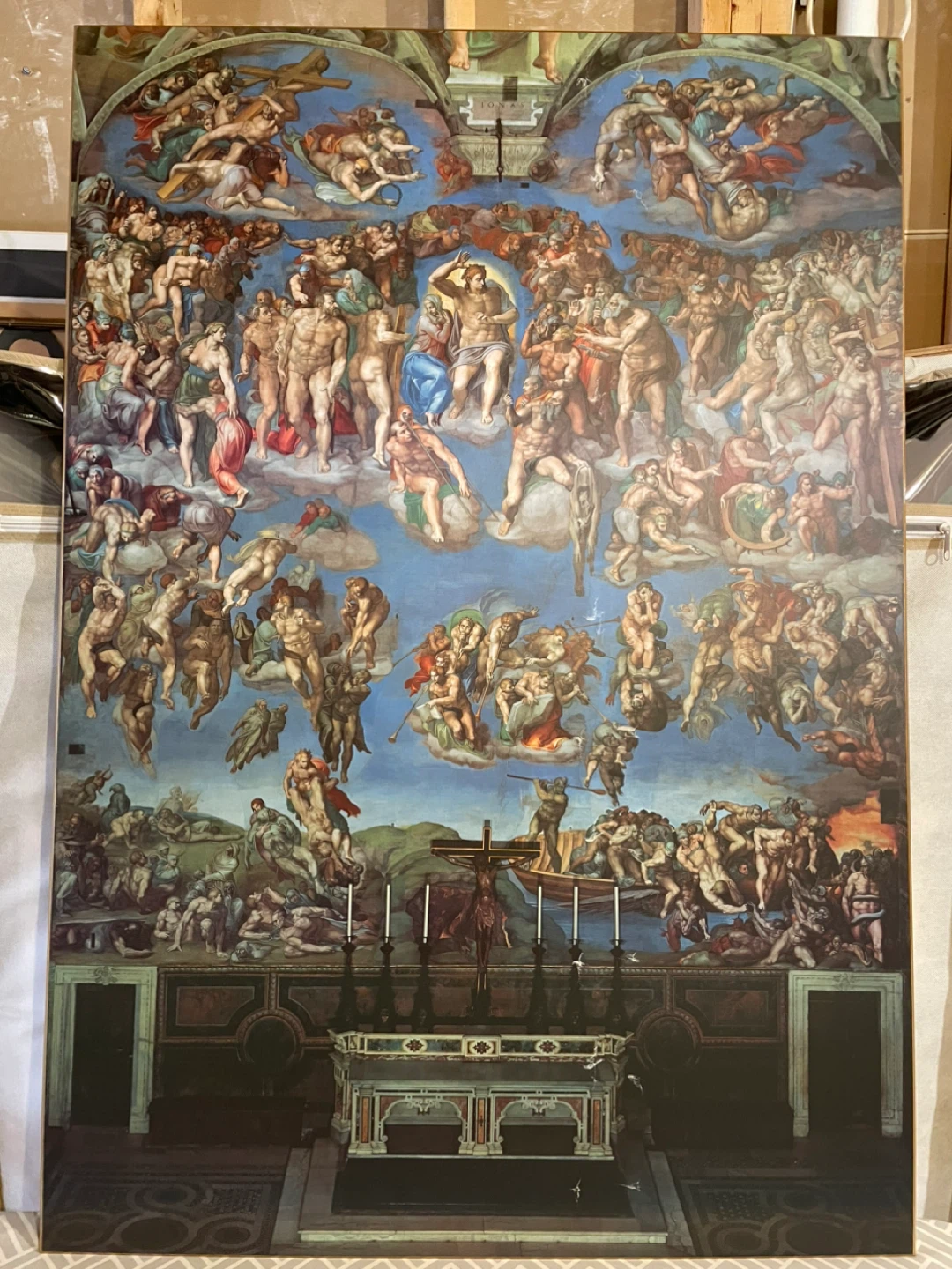 Plak’d “ The Last Judgement “