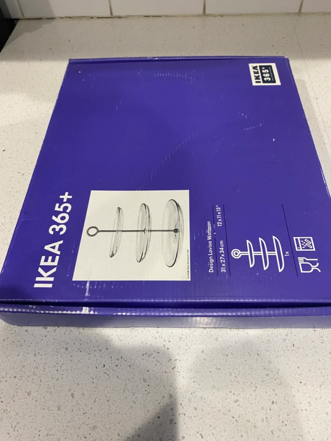 IKEA 365+ Tiered Serving Stand - New in Box! thumbnail