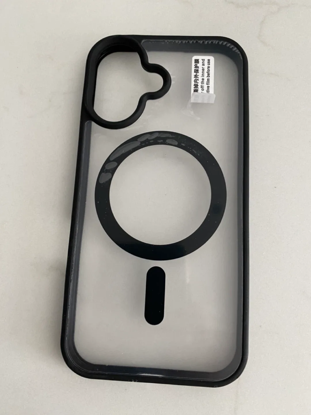 **New** iPhone 16 Case with MagSafe (Grey or Black) image indicator(3)