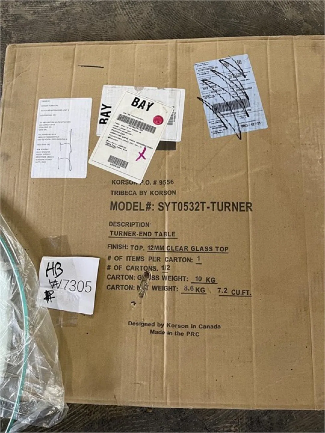 Round Glass Side Table Clear image indicator(3)