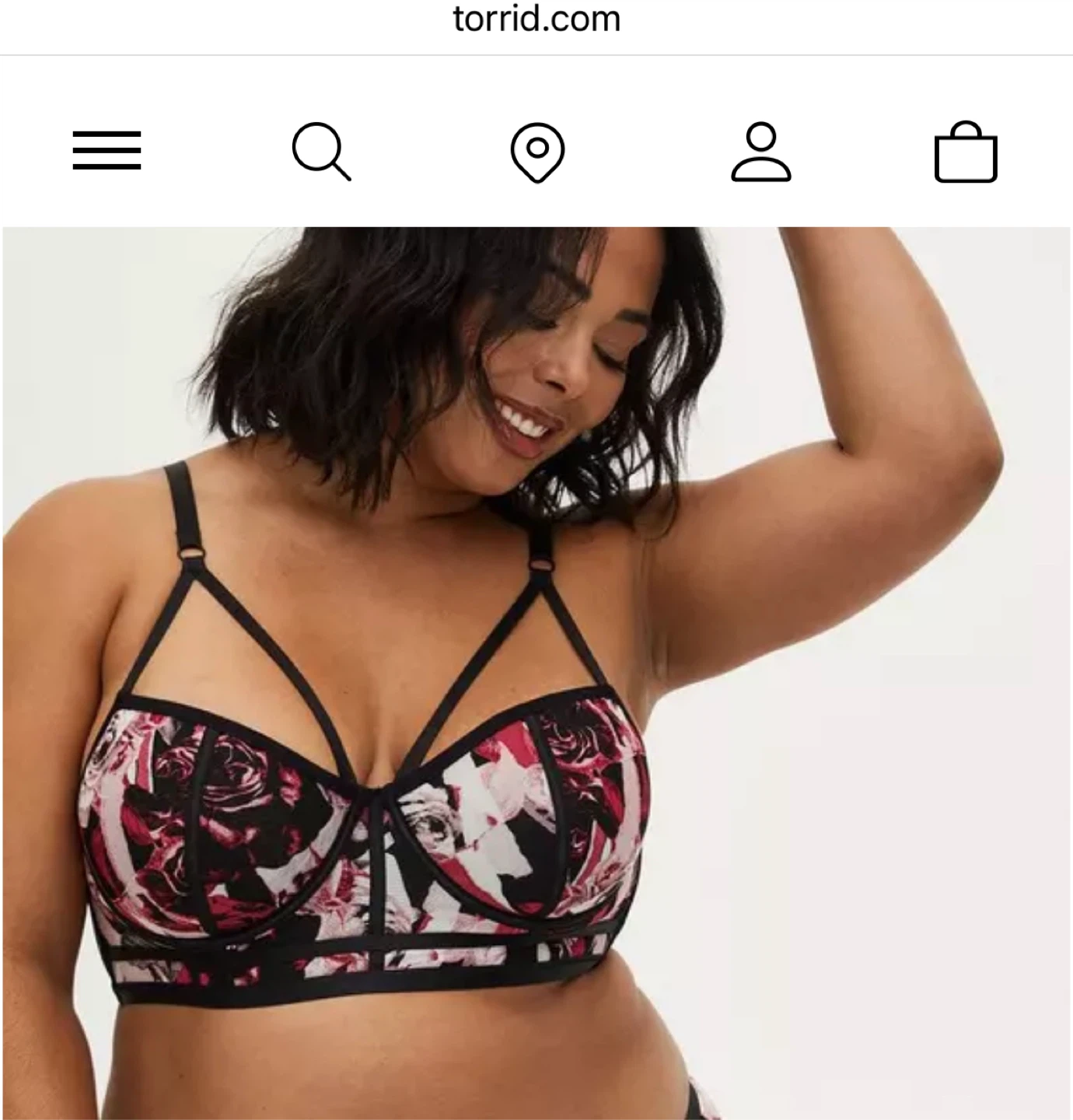 Torrid Curve Bra - Size 1 - photo 3