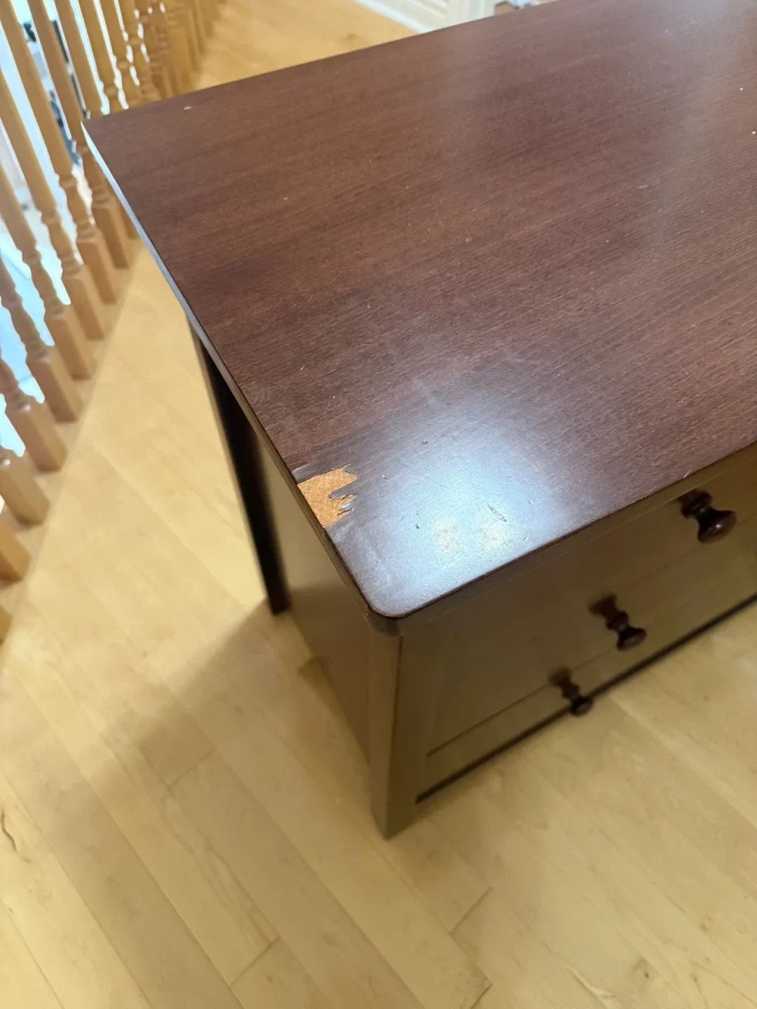 Wooden Change Table with Drawers image indicator(3)