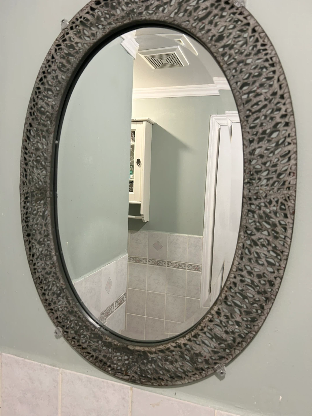 Round Decorative Wall Mirror - photo 2