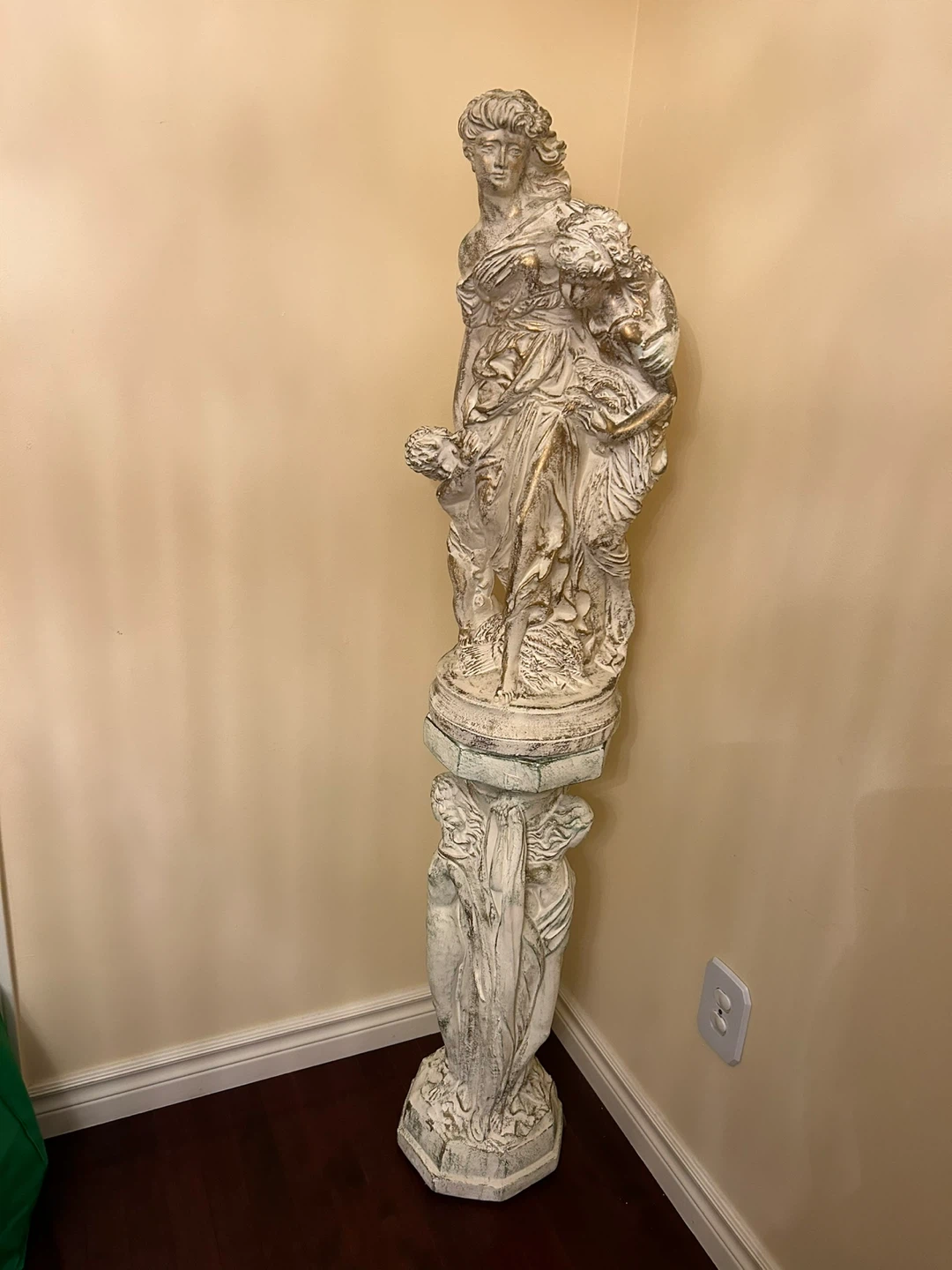 Statue of Woman with Children