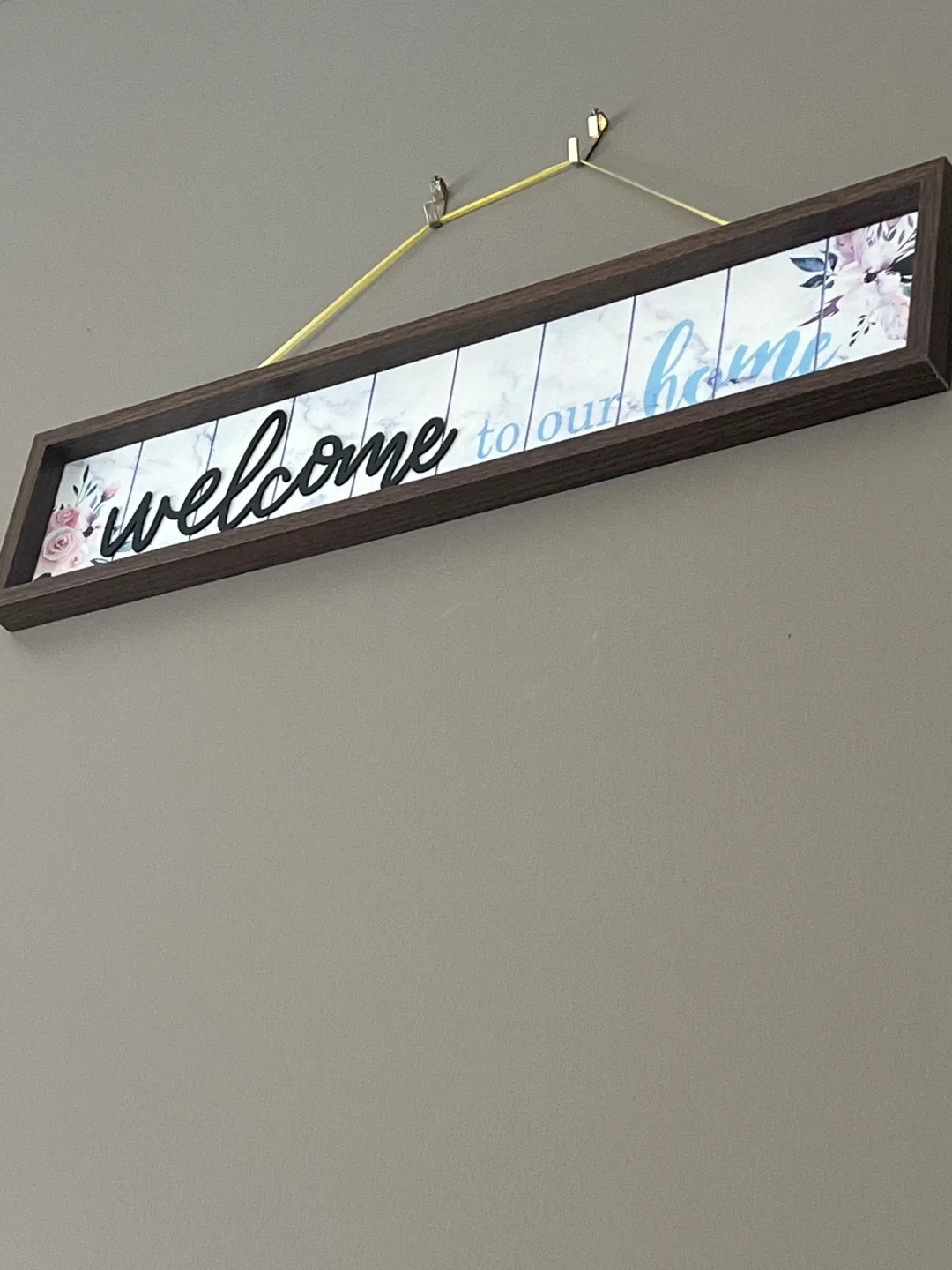 Welcome to Our Home Wall Decor thumbnail