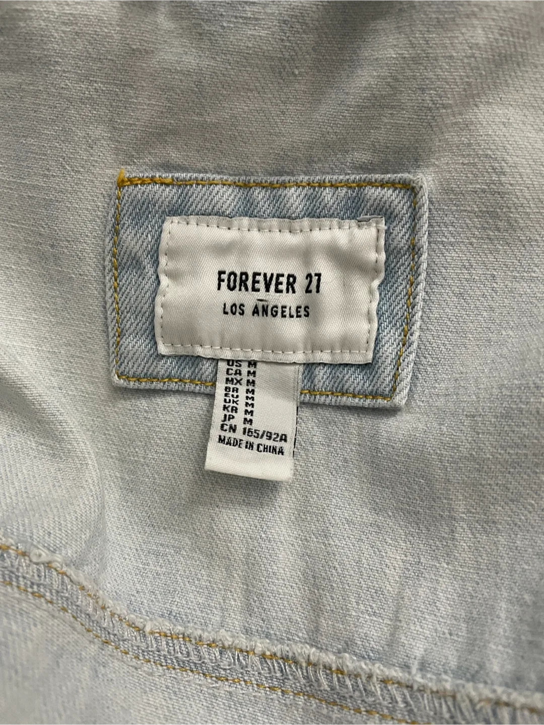 Forever 21 Denim Jacket - Size M image indicator(2)