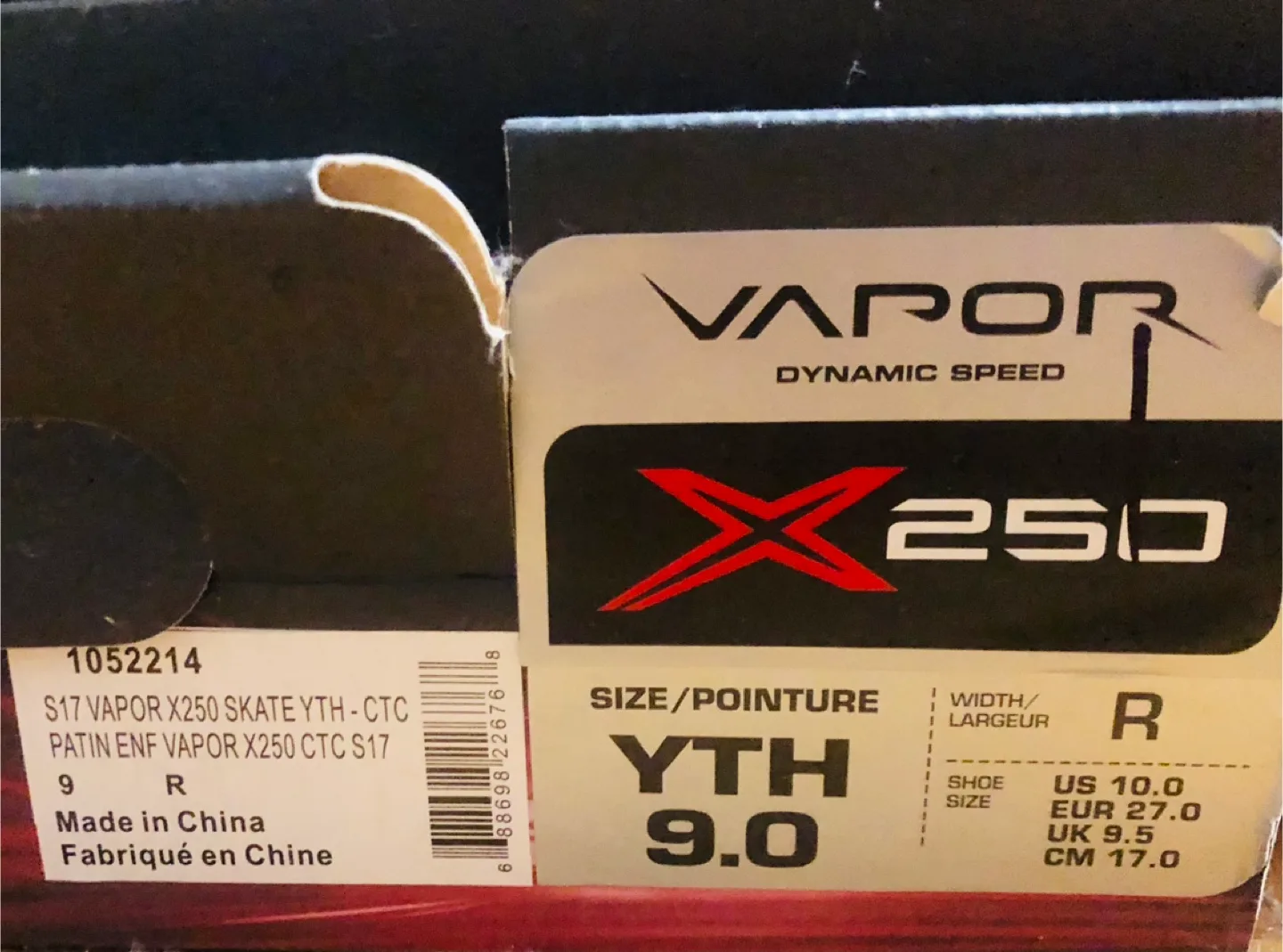 Bauer Hockey ice Skates - kids’ 9 image indicator(2)