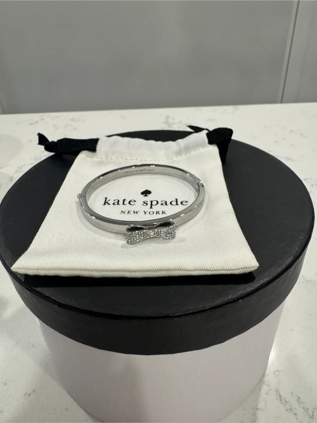 Kate Spade Bow Bangle Bracelet image indicator(2)