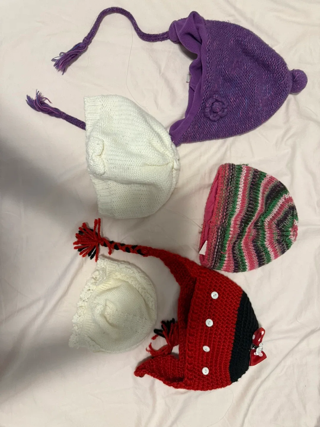Baby/Toddler Knit Winter Hats thumbnail