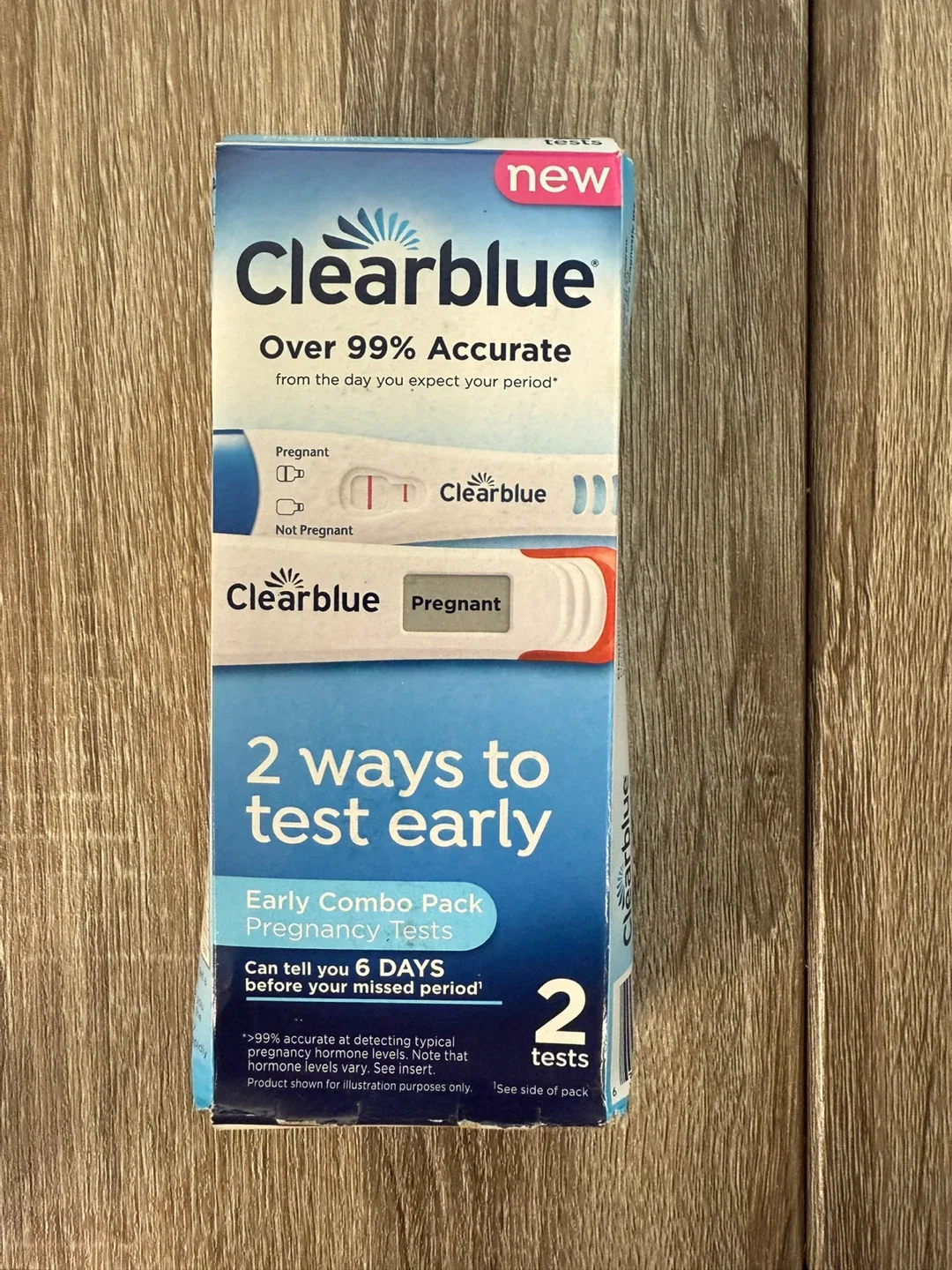 New Clearblue Early Combo Pack Pregnancy Tests thumbnail