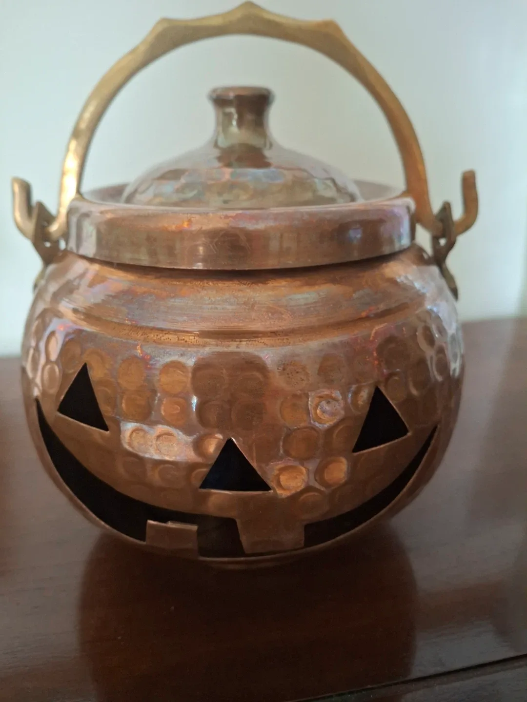 Houston Intl Trading copper jack-o-lantern image indicator(2)