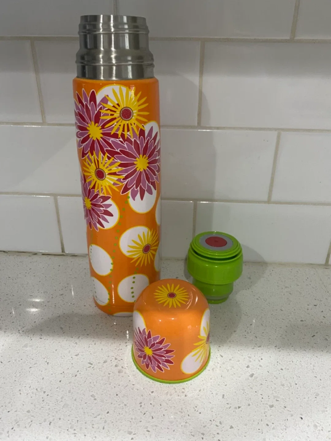 Starbucks Pylones Floral Thermos - 17 fl oz thumbnail