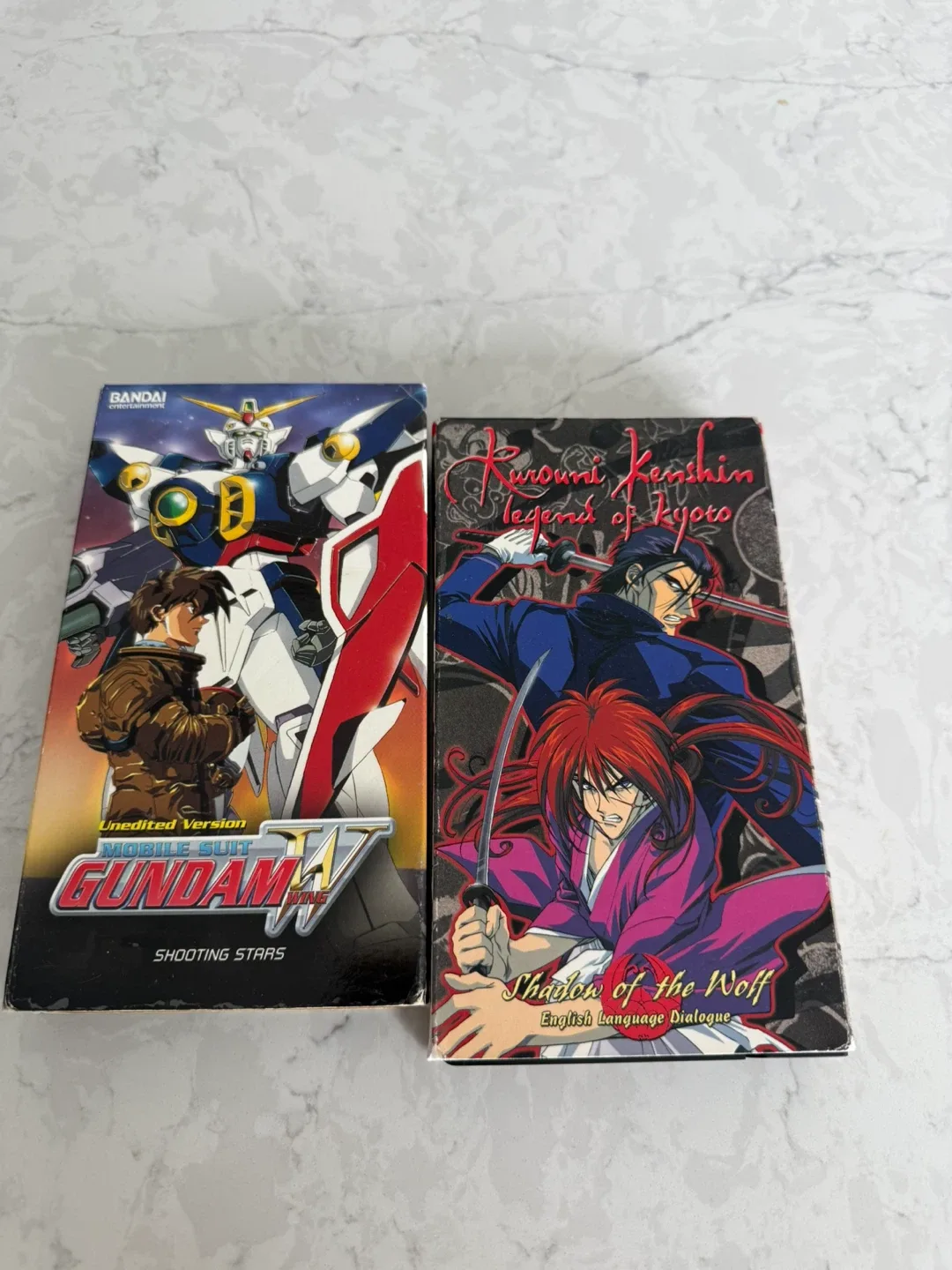 Mobile Suit Gundam 08th MS Team & Rurouni Kenshin VHS Tapes image indicator(2)