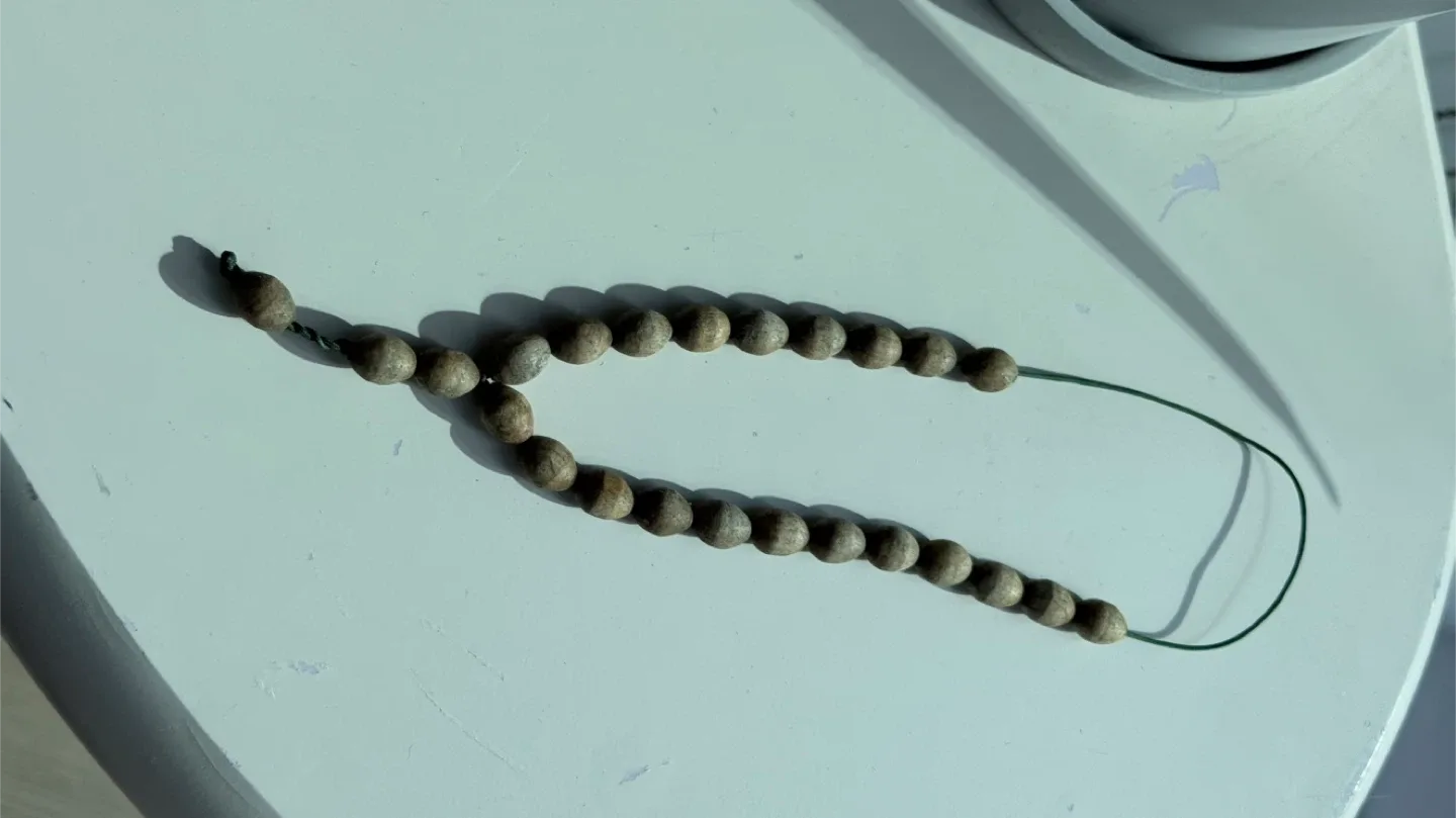 Prayer beads, wood image indicator(2)