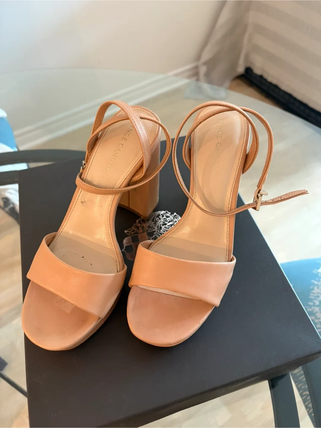 Vince Camuto VC-Pendry Sandstone Heels - Size 7 image indicator(3)