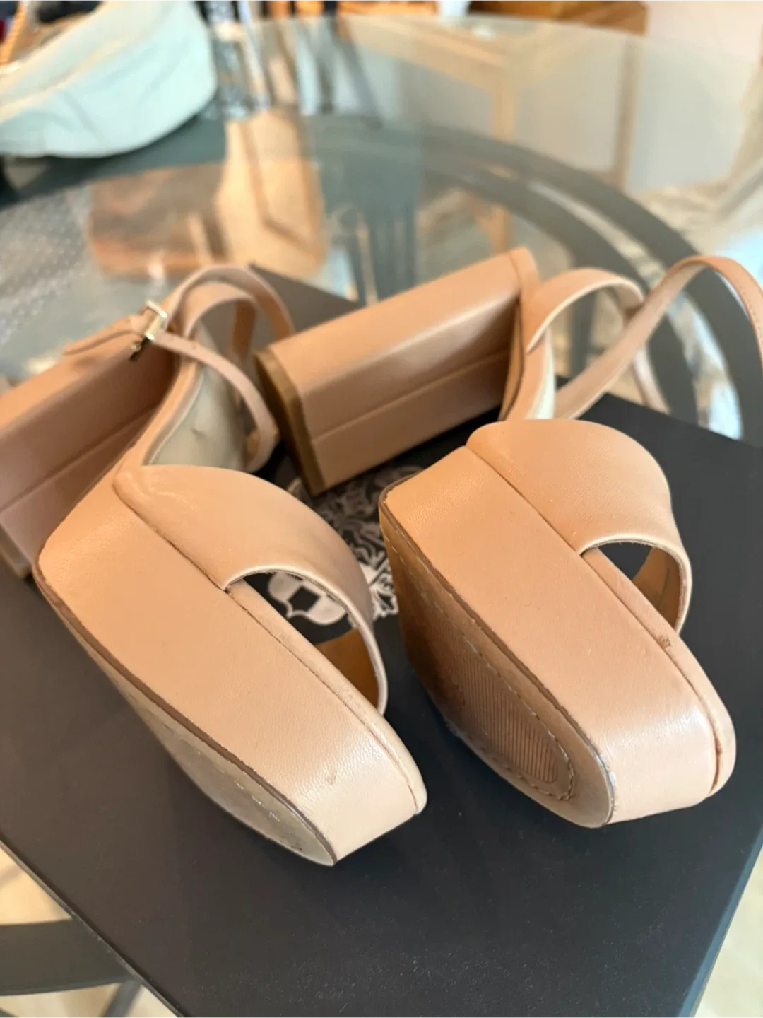 Vince Camuto VC-Pendry Sandstone Heels - Size 7 image indicator(8)