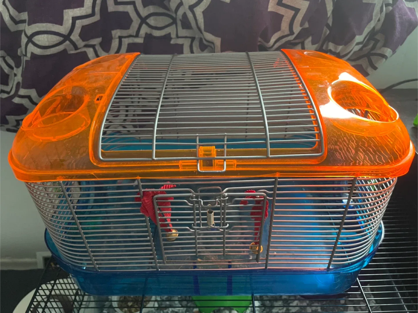 Small Pet Travel Carrier Cage thumbnail