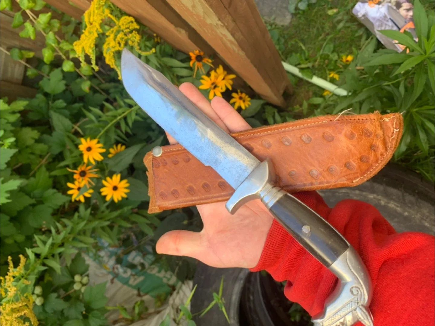 Antique Mexican Cowboy knife thumbnail