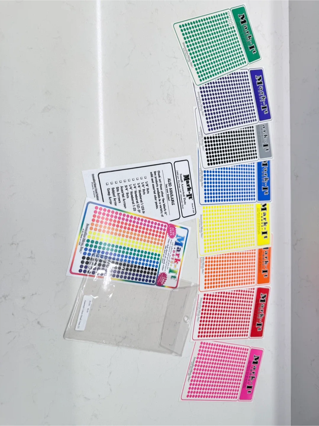 Mark-It Dots 1/8" Diameter Stickers image indicator(4)