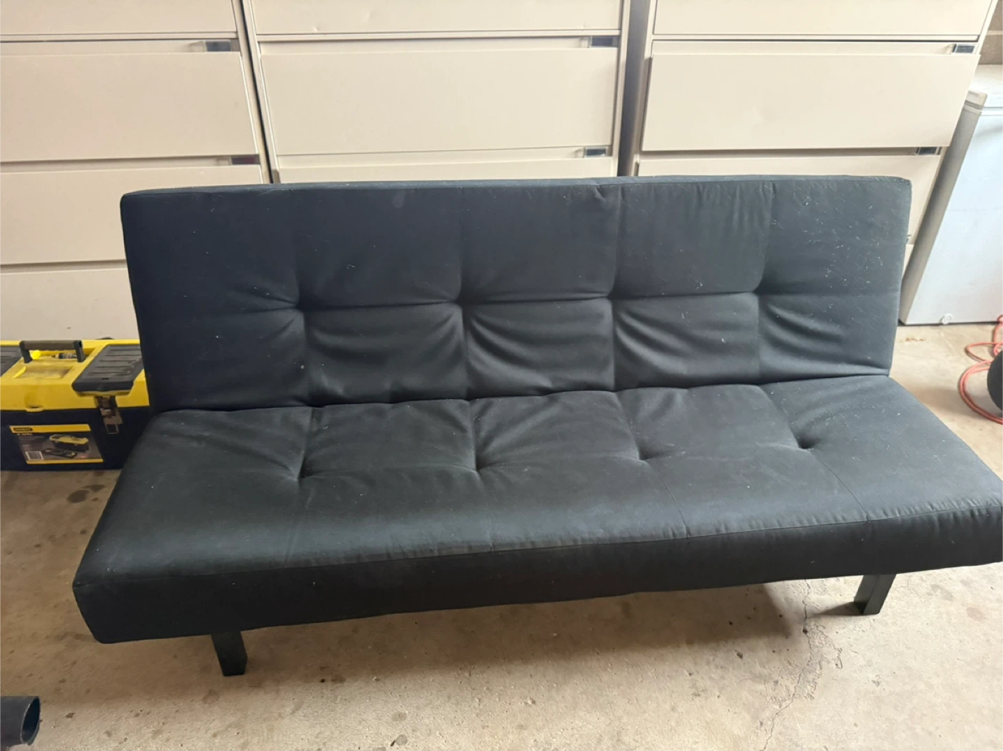 Black Futon Couch