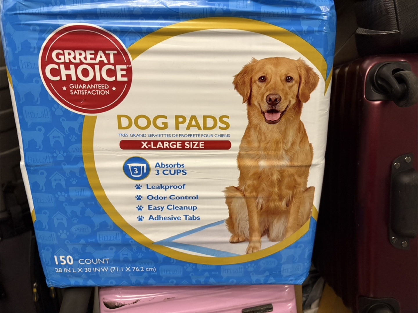 Grreat Choice X-Large Dog Pads - 150 Count