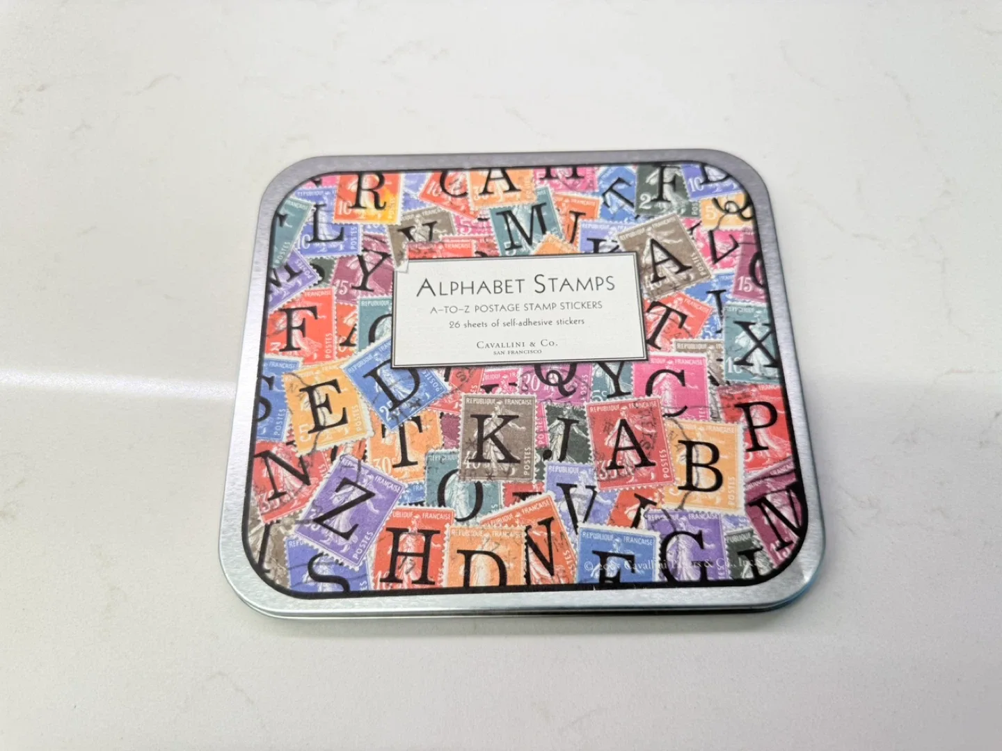 Cavallini & Co. Alphabet Stamps A-to-Z thumbnail