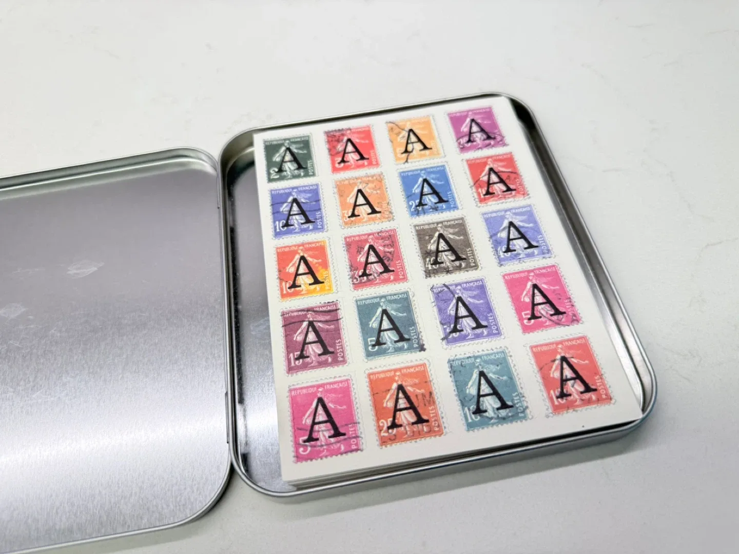 Cavallini & Co. Alphabet Stamps A-to-Z image indicator(2)
