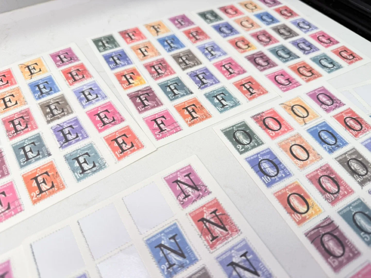 Cavallini & Co. Alphabet Stamps A-to-Z image indicator(3)