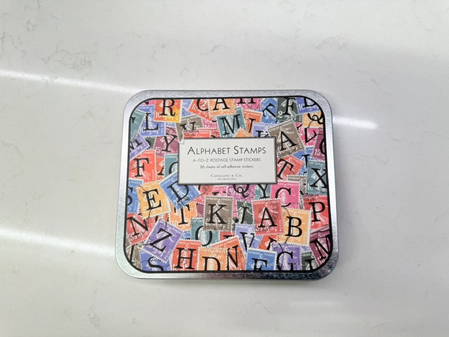 Cavallini & Co. Alphabet Stamps A-to-Z image indicator(10)