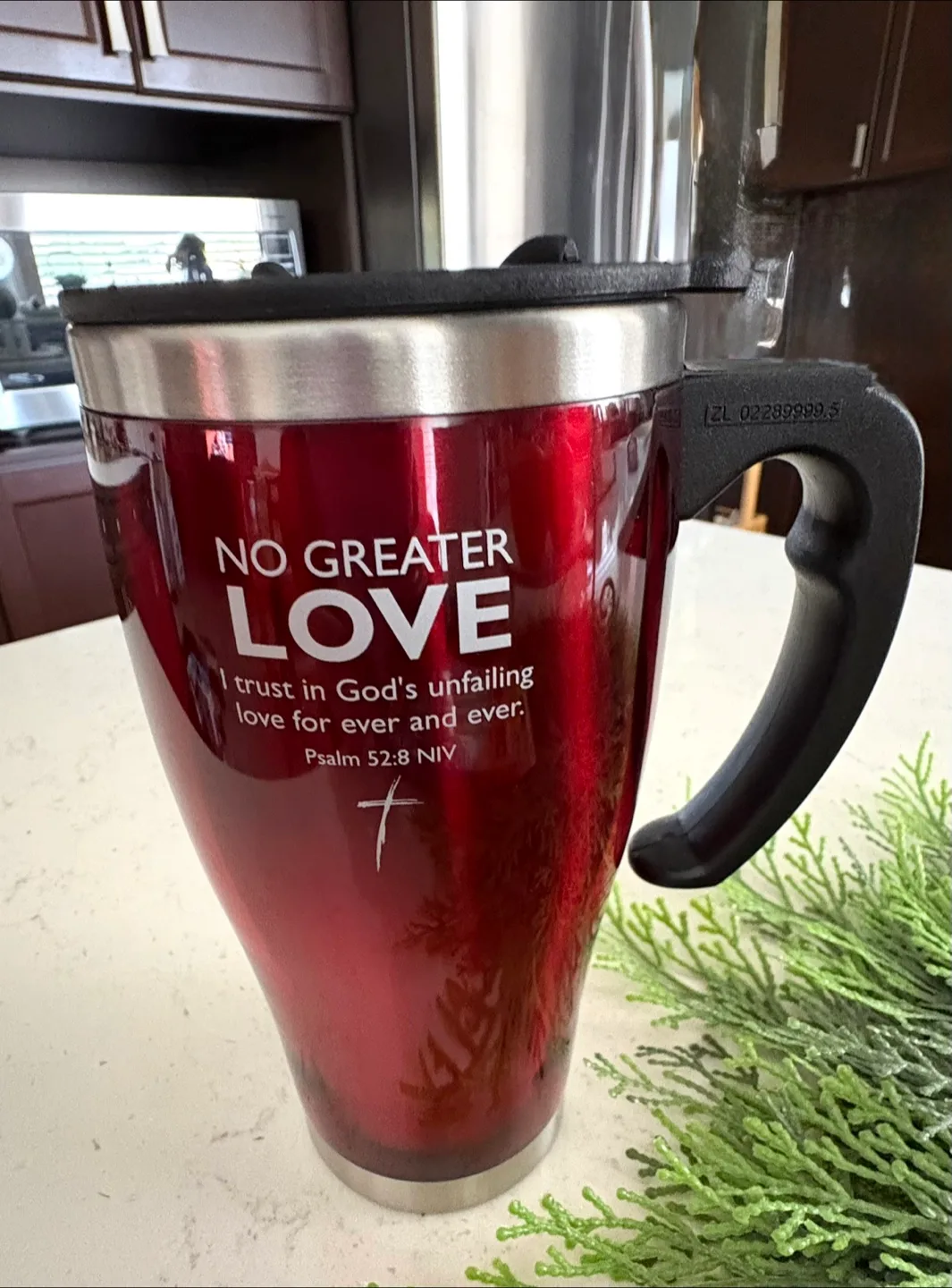No Greater Love Stainless Steel Mug thumbnail