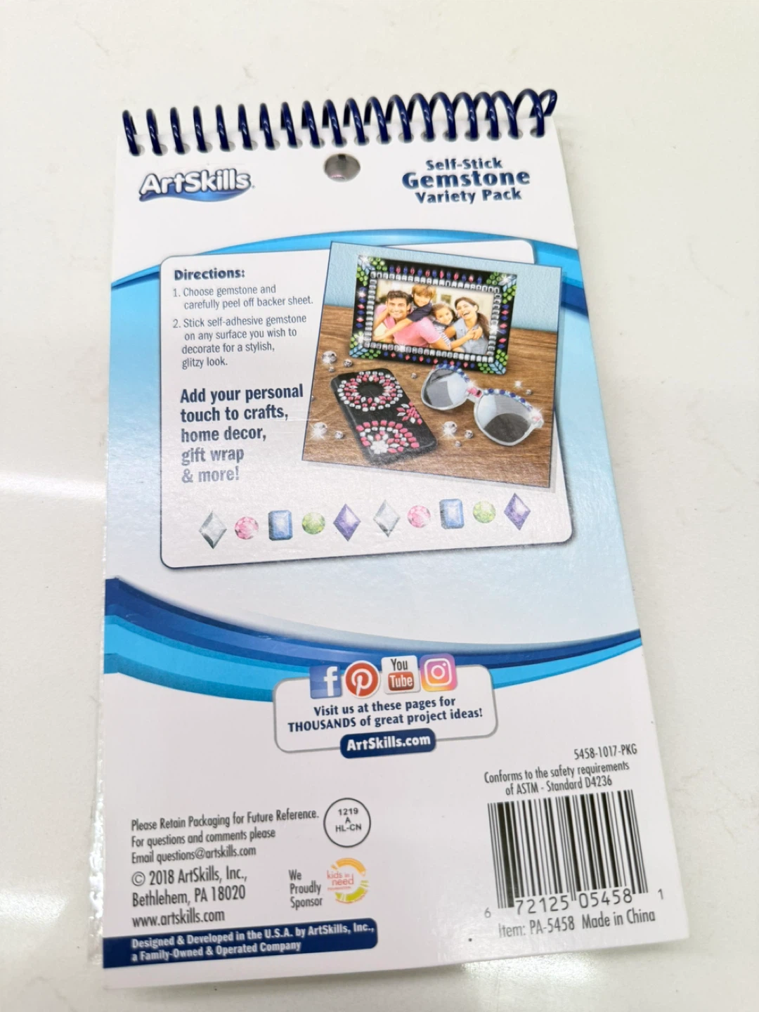 ArtSkills Gemstone Variety Pack - Self-Stick - photo 5