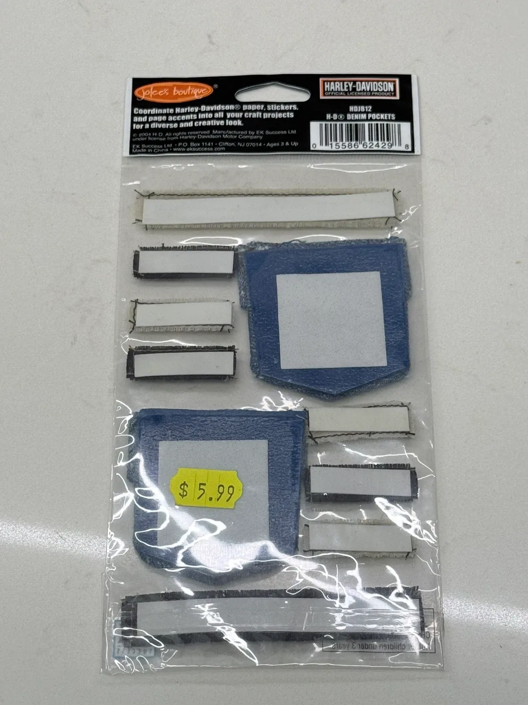 Harley-Davidson H-D Denim Pockets Stickers image indicator(4)