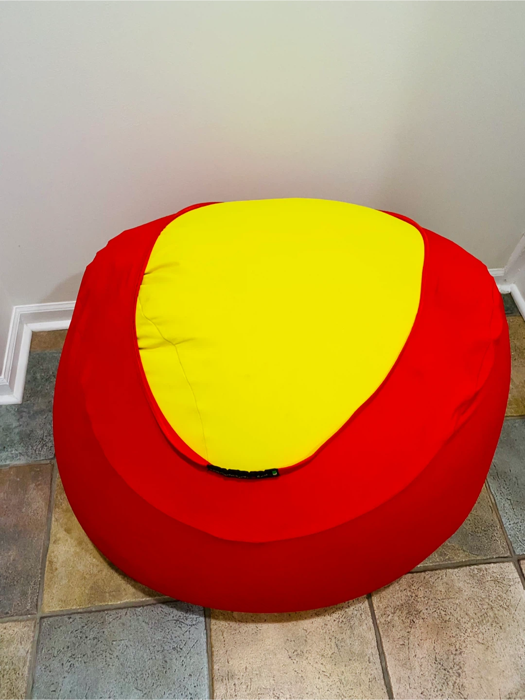 Expandpouf by Sedit Beanbag Chair - Red & Yellow - photo 3