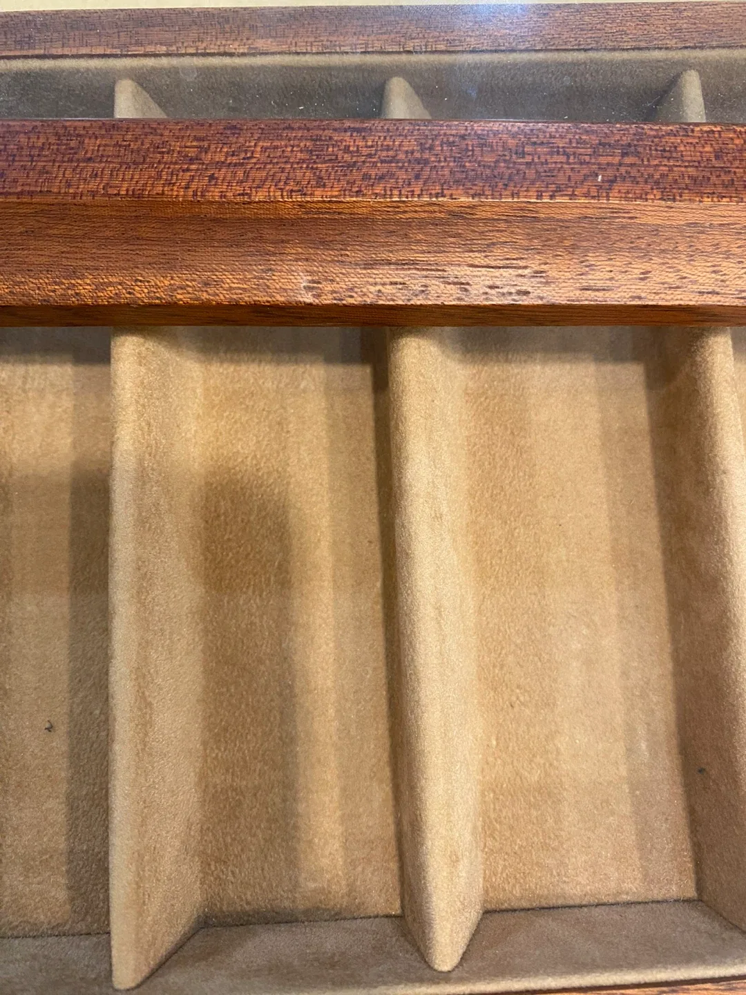 Agresti Briarwood Burl-Wood 2 Drawer Jewelry/ Watch Box image indicator(8)