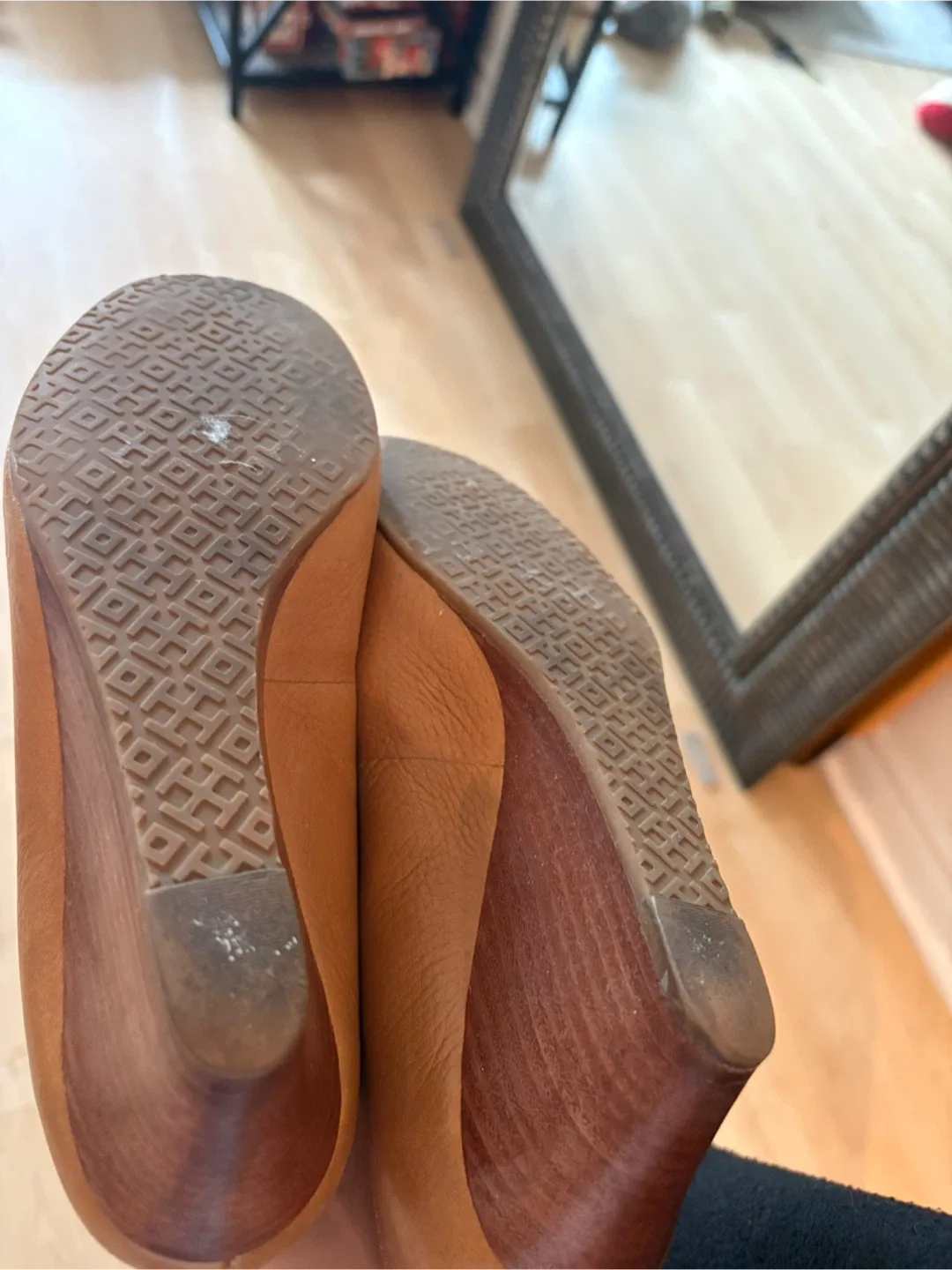 Tory Burch Wedge Heels - Size 7 image indicator(7)