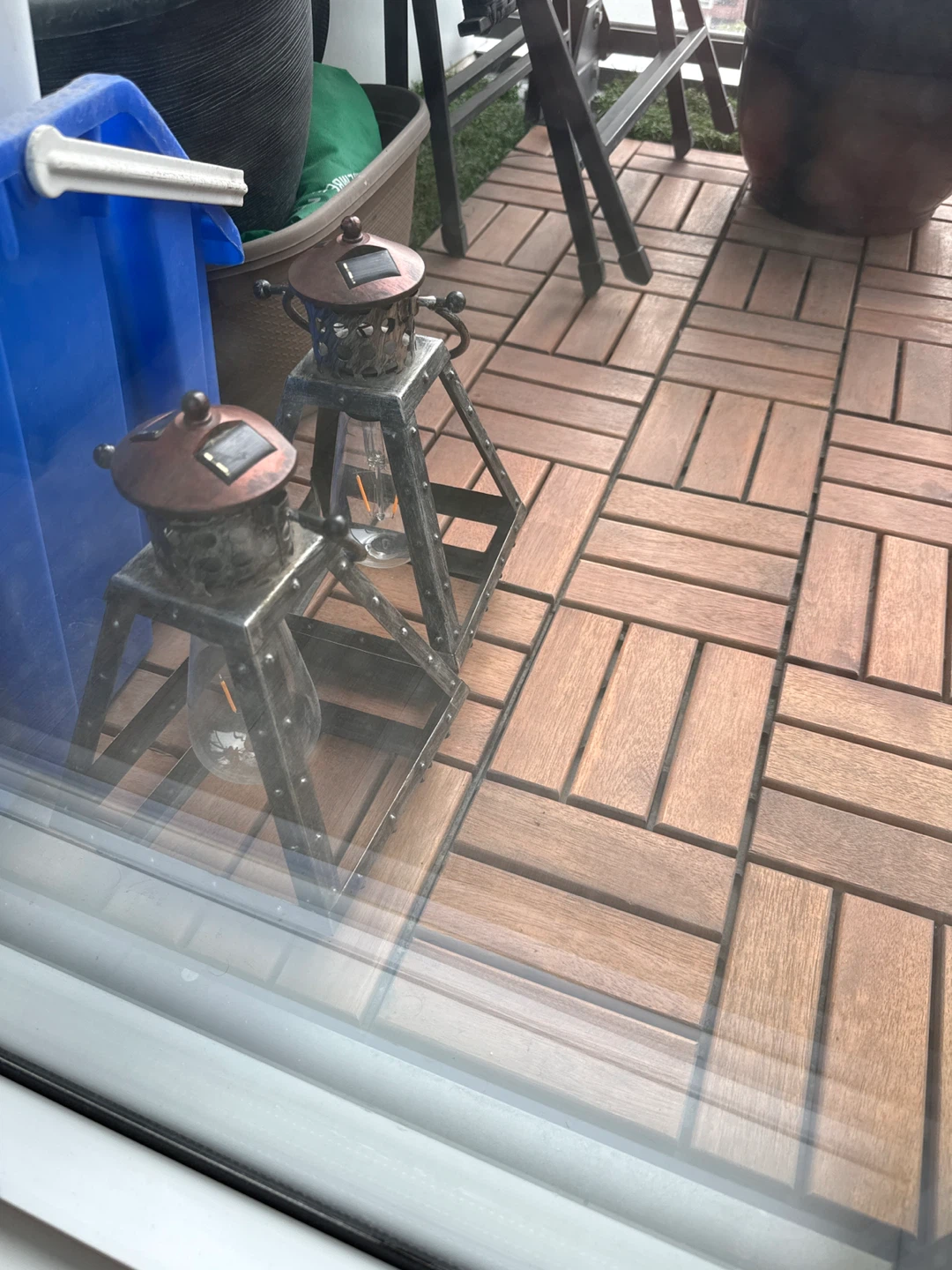 Set of 2 Solar Powered Lanterns - photo 2