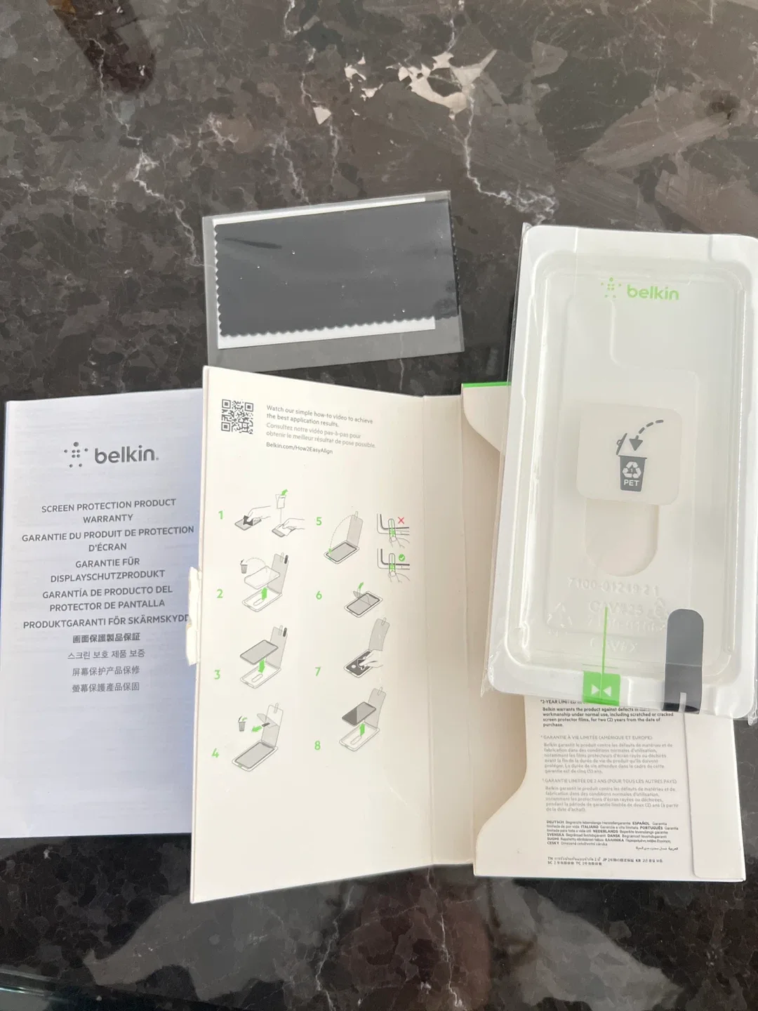 Belkin iPhone 11/XR Tempered Glass Screen Protector - New image indicator(3)