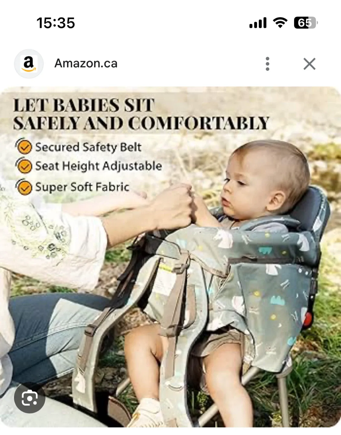 hiking baby/toddler carrier (new )backpack carrier image indicator(4)