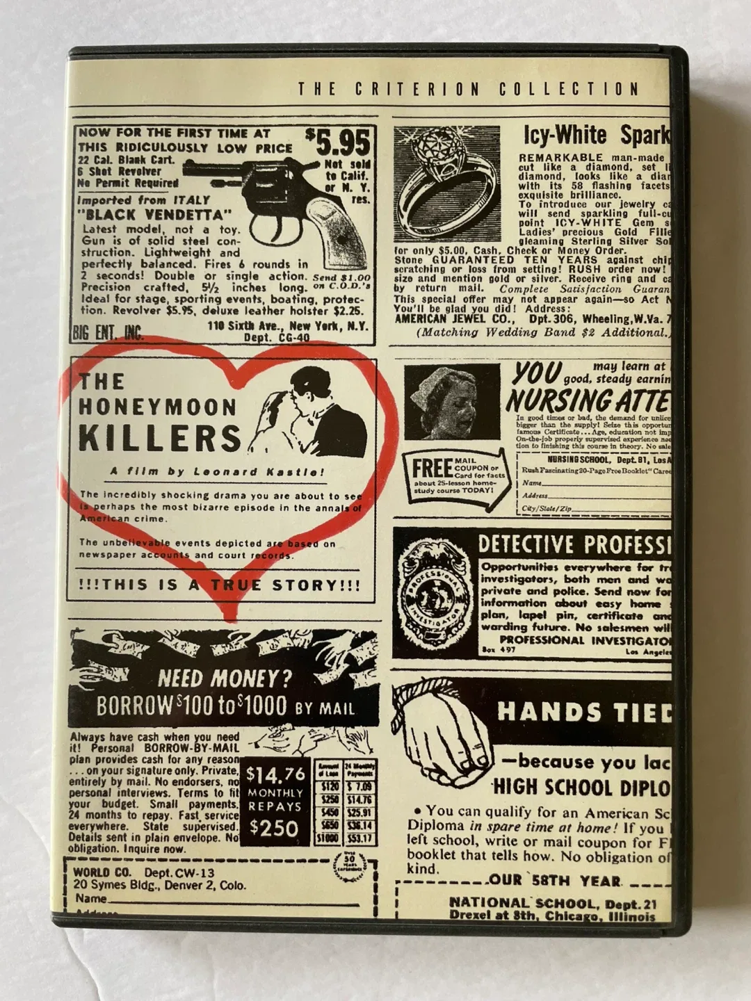 The Honeymoon Killers Criterion Collection DVD