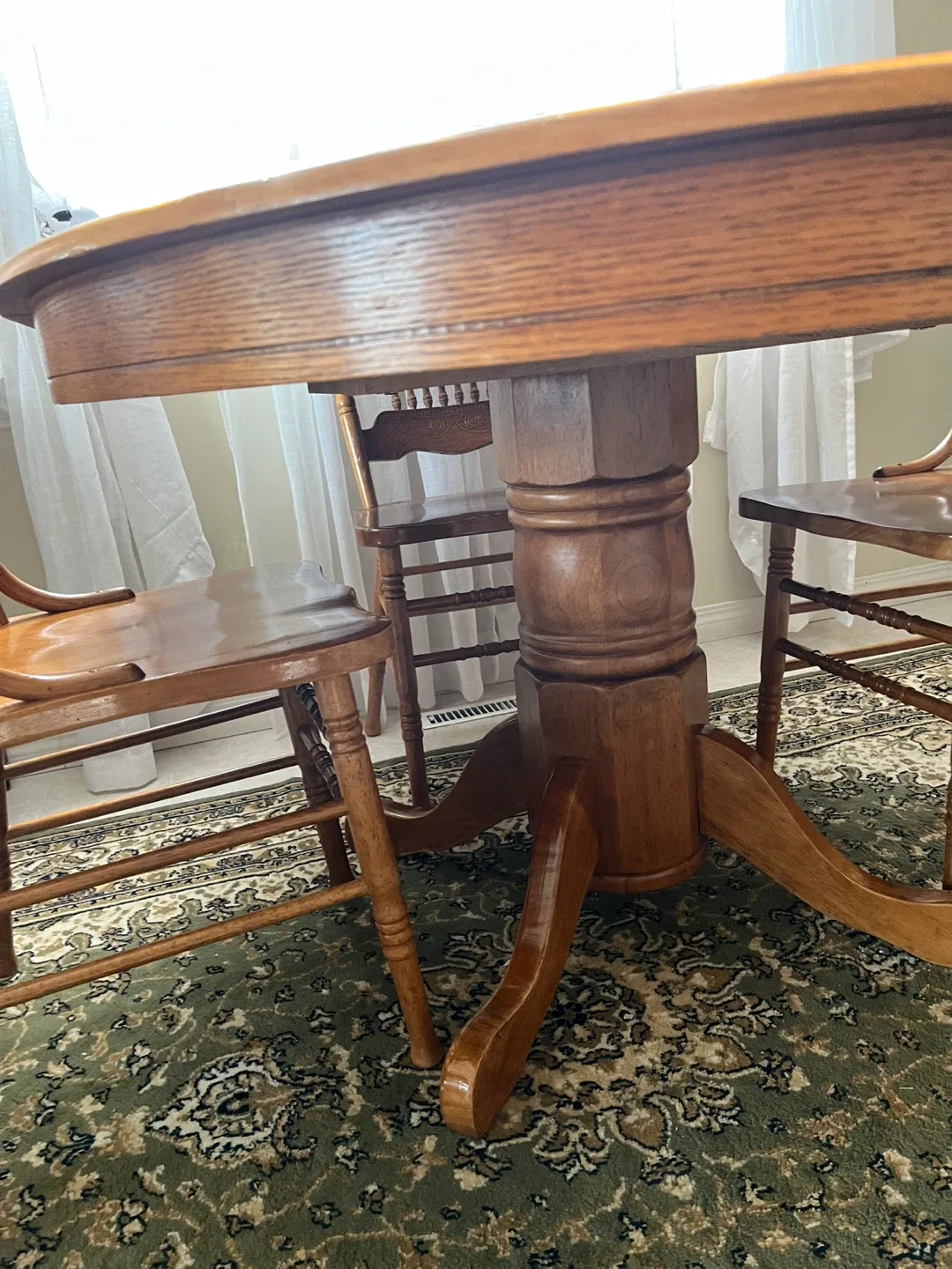 Wooden Dining Table with 4 Chairs image indicator(3)